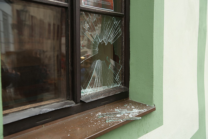 A2B Glass are able to board up broken windows while they are being repaired in Whitehaven.
